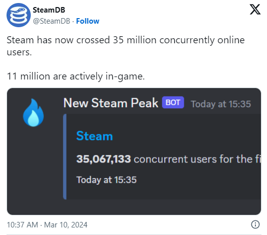 ReproducaoX Twitter Steam